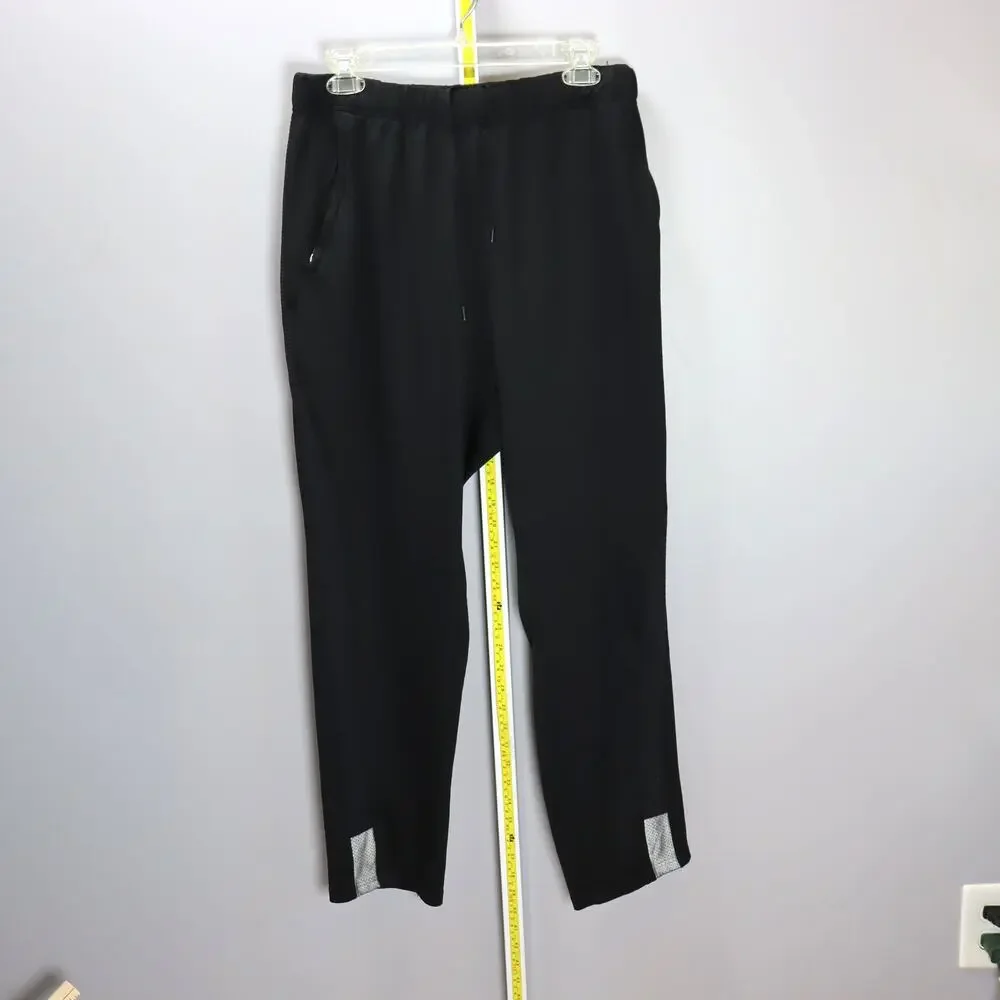Adidas Climalite Black‎ Athletic Pants Mens XL Tapered Joggers Training